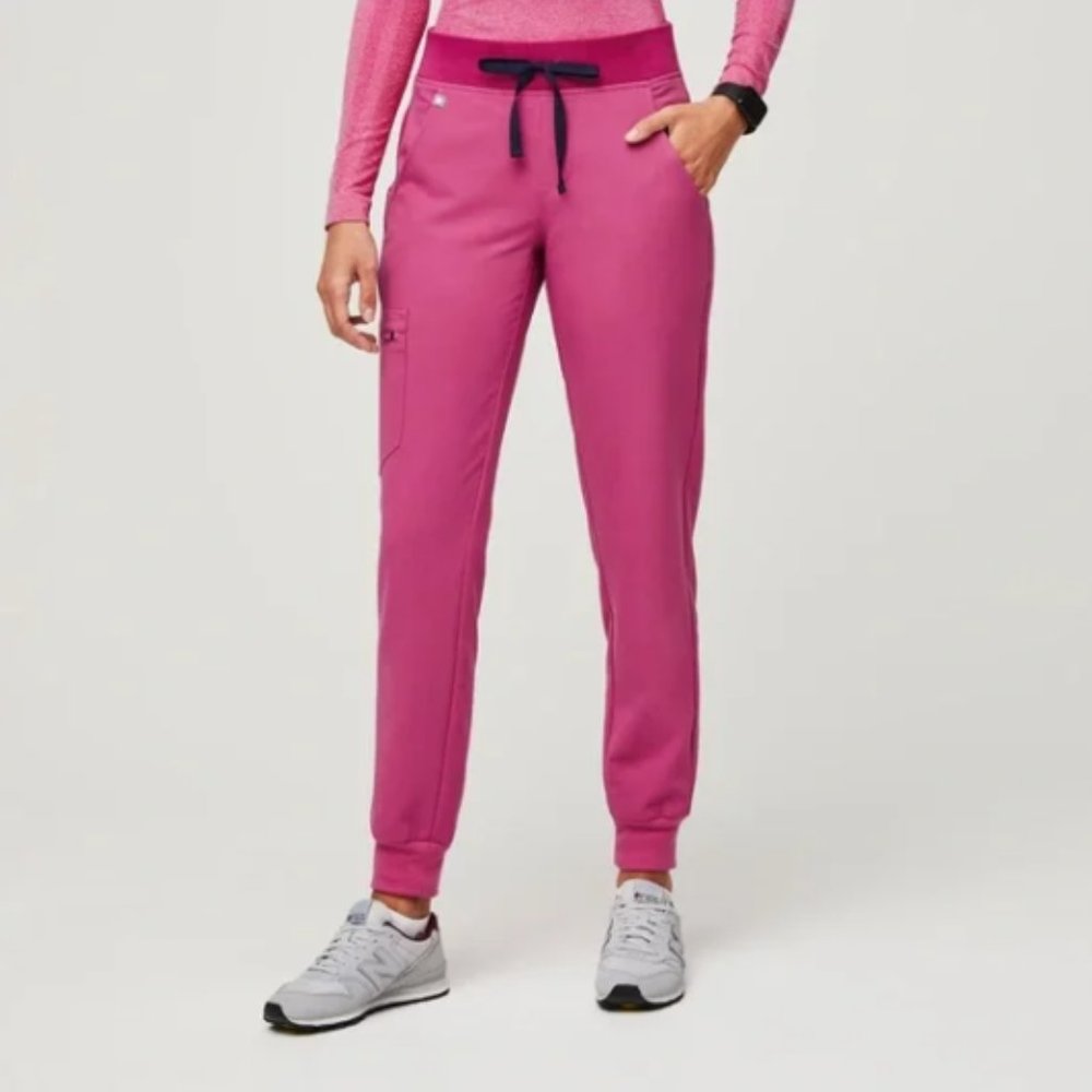 LIMITED EDITION | Figs Electric Orchid Zamora Jogger Scrub Pants